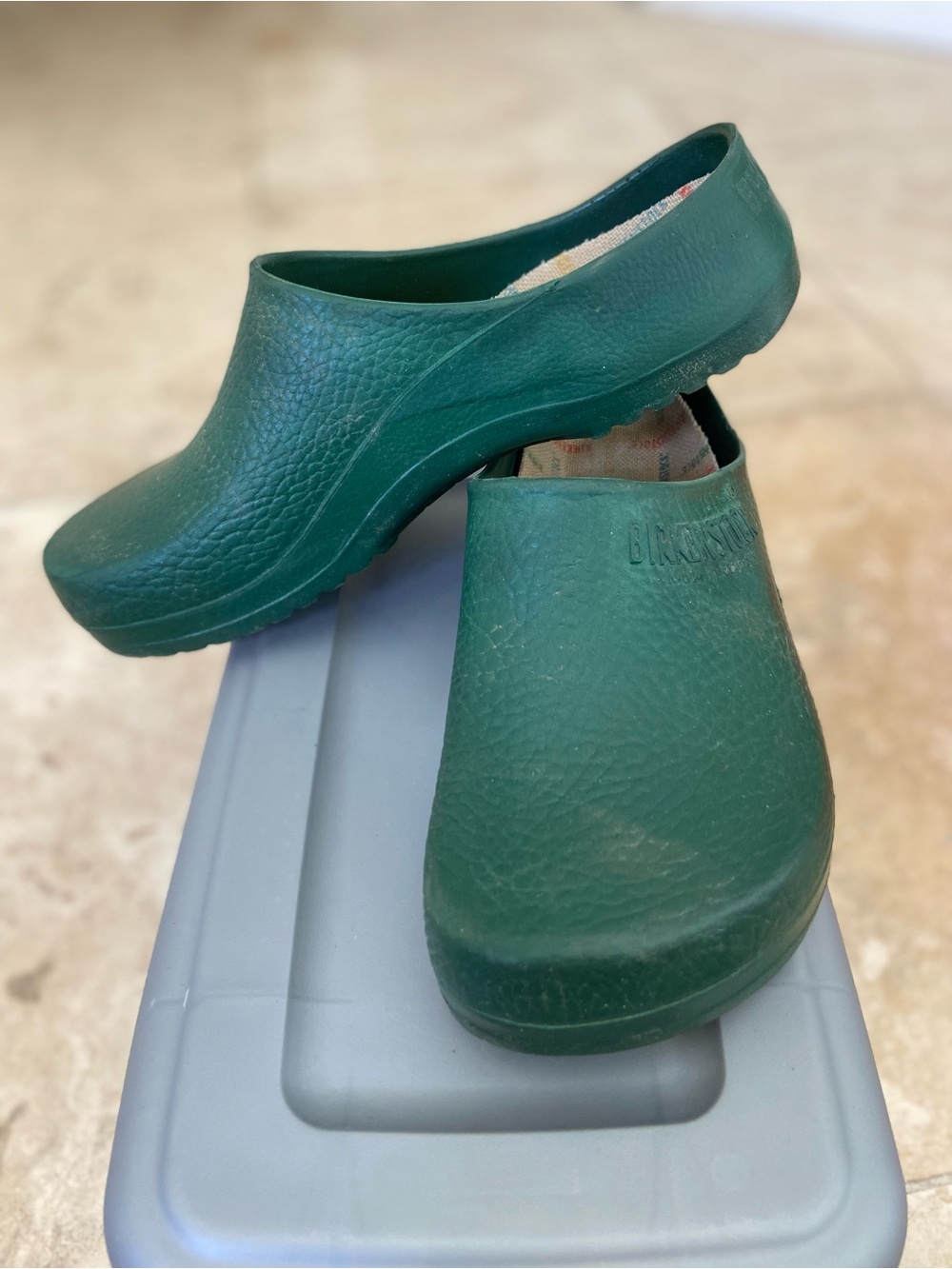 Birkenstock Green Closed-Toe Professional Clog for Women